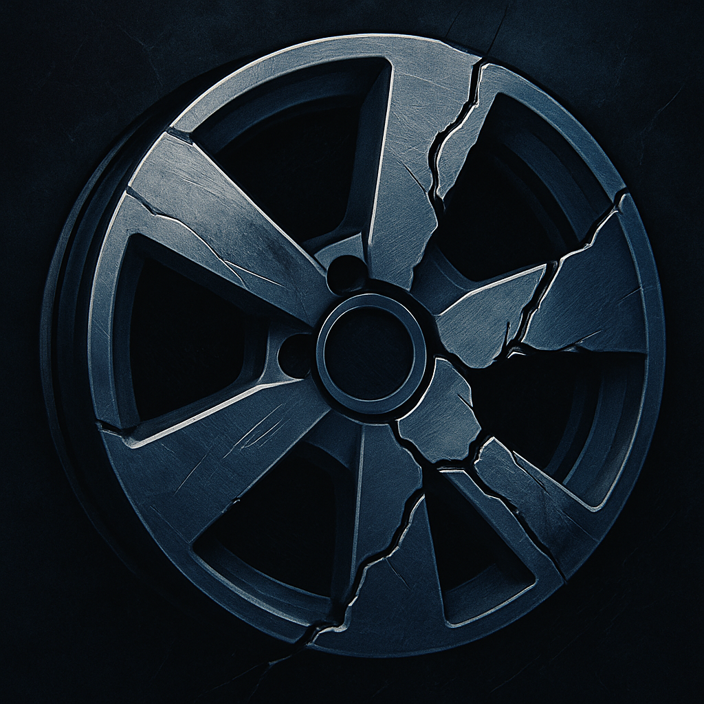 Felga po uszkodzeniu