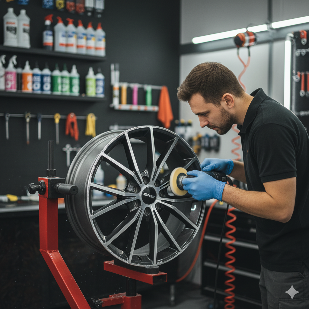 Renowacja felg w warsztacie