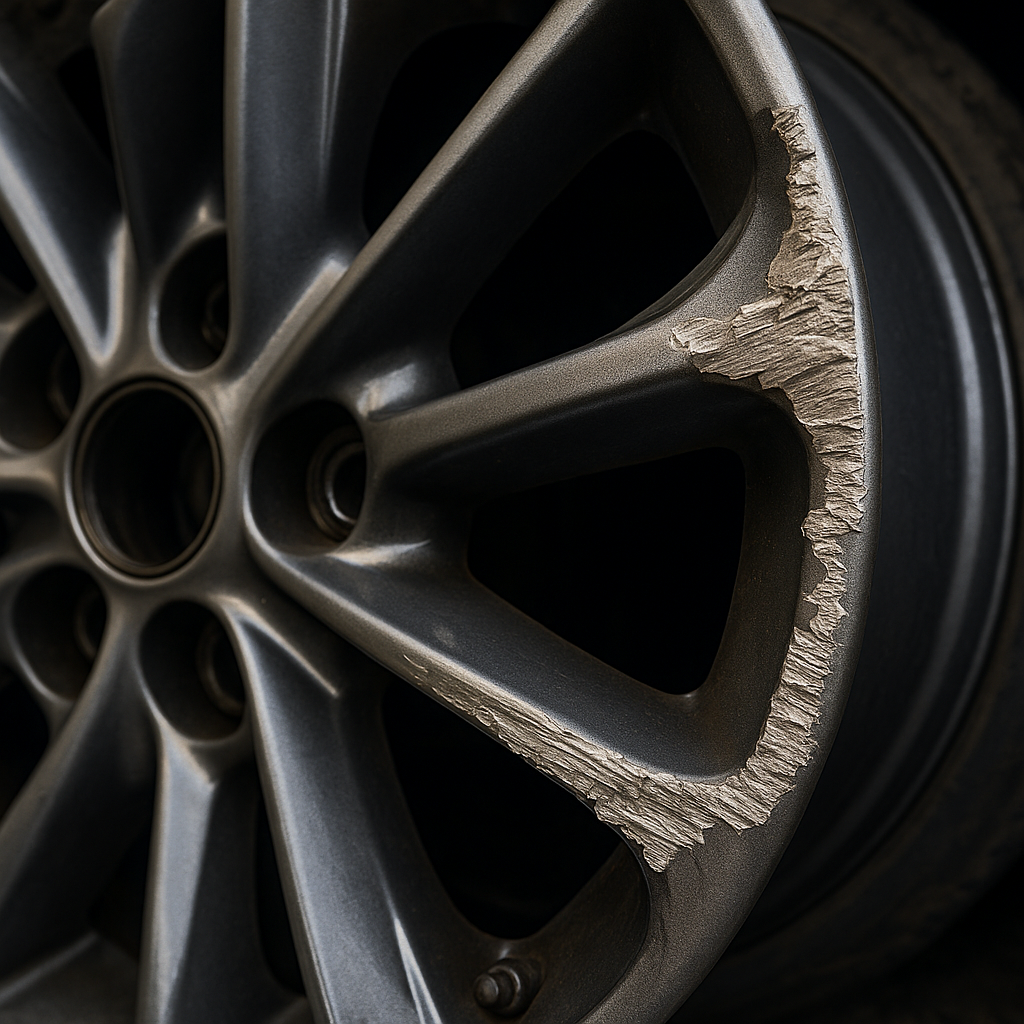 Uszkodzenia felg wizualne vs strukturalne