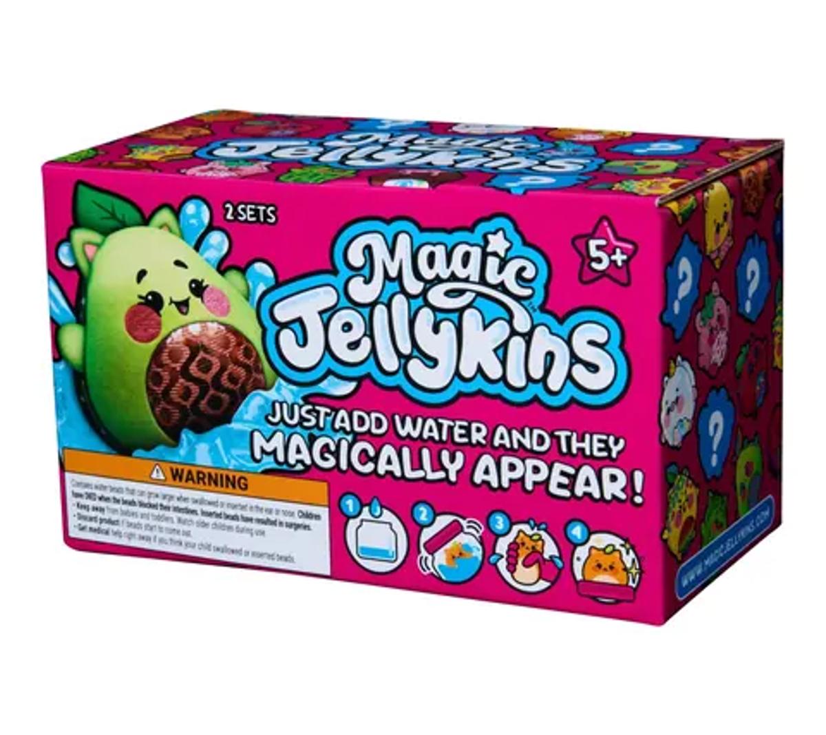 Magic Jellykins surprise-reveal set shown in TikTok Shop packaging