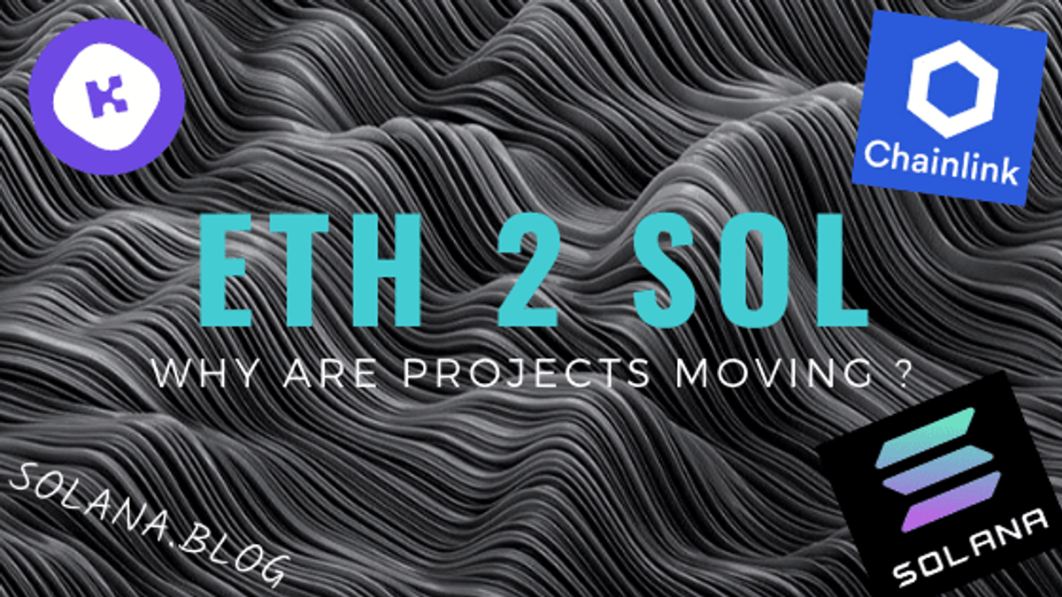 Why Ethereum Projects That Need to Scale are Choosing Solana Blockchain