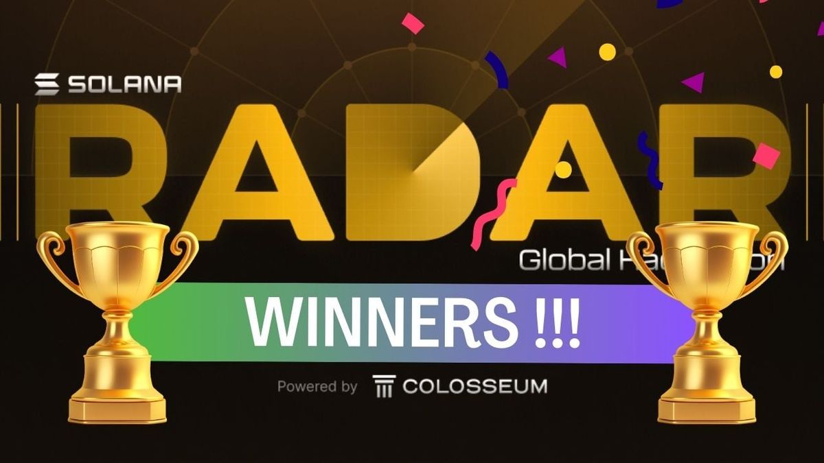 Solana Radar Hackathon Winners: Top Projects of 2024