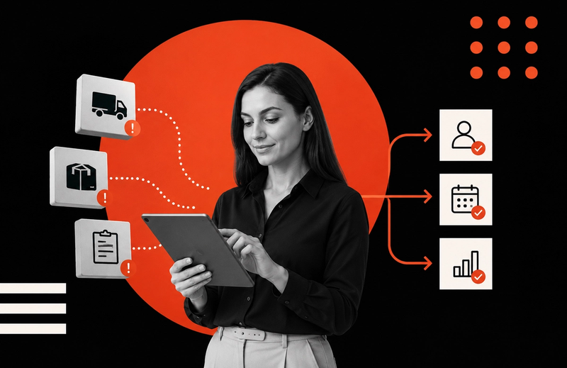 Featured image for Agentic AI in Supply Chain Operations: What to Buy, What to Skip, and What to Test showing the main business workflow and AI use case.