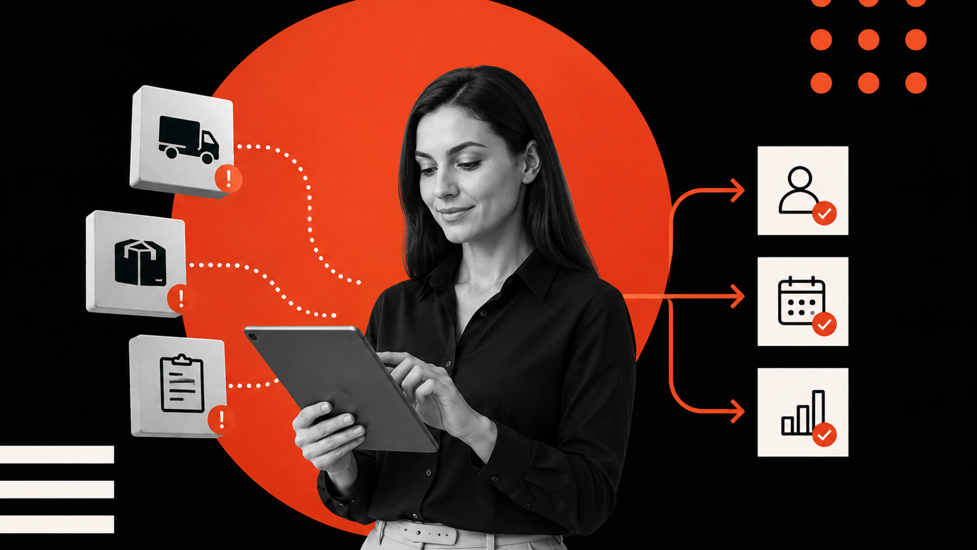 Featured image for Agentic AI in Supply Chain Operations: What to Buy, What to Skip, and What to Test showing the main business workflow and AI use case.