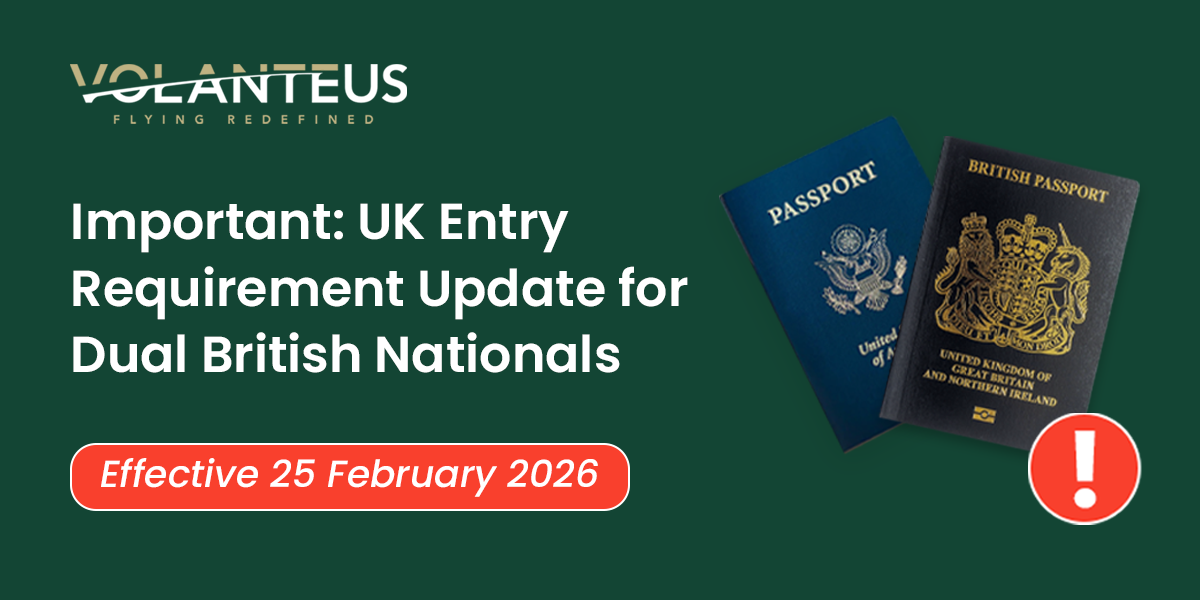 UK Entry Requirement Update for Dual British Nationals