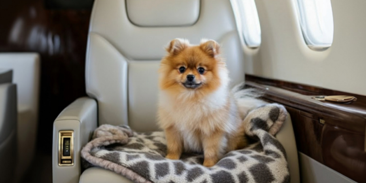 Pet-Friendly Private Jets, Because They Deserve the Best