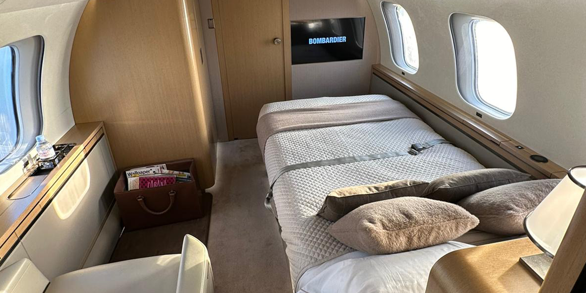 Sleep Above the Clouds: The Comfort of Private Jet Travel