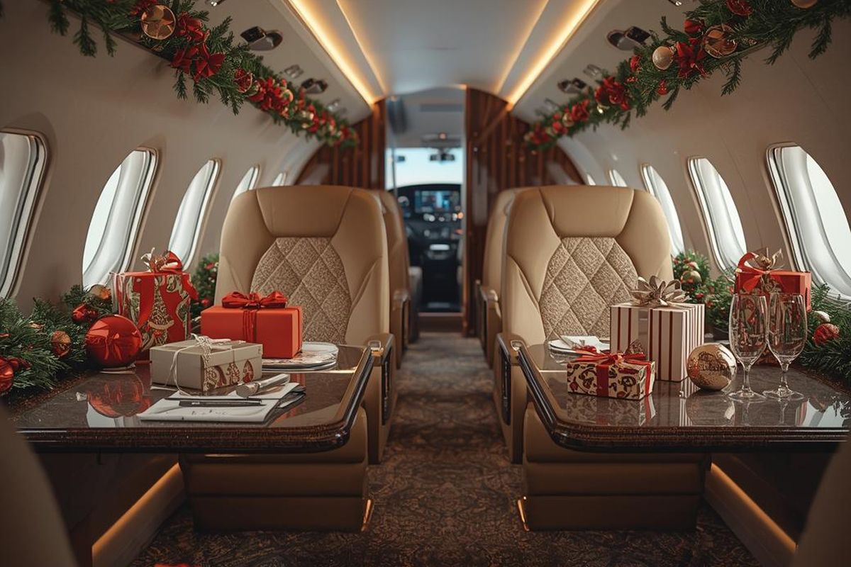 Bespoke Private Jet Charters for Christmas Travel