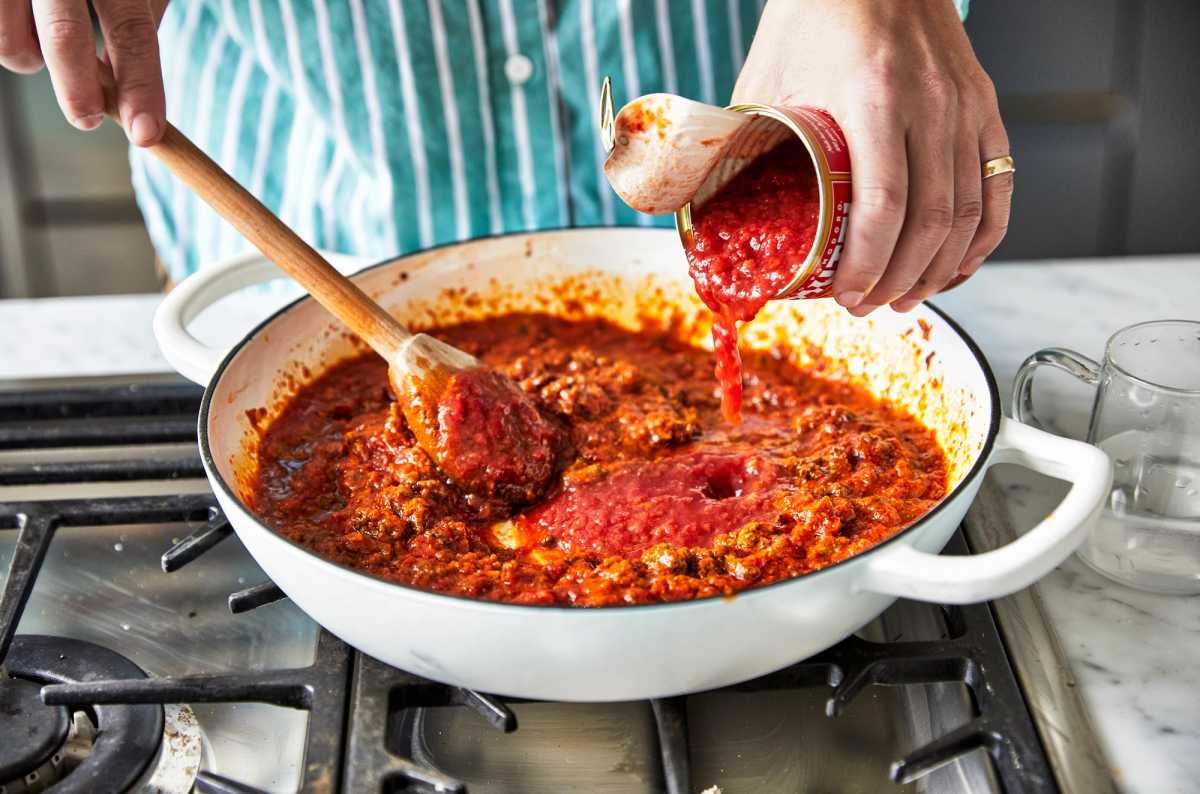 GreekStyle Lamb Bolognese
