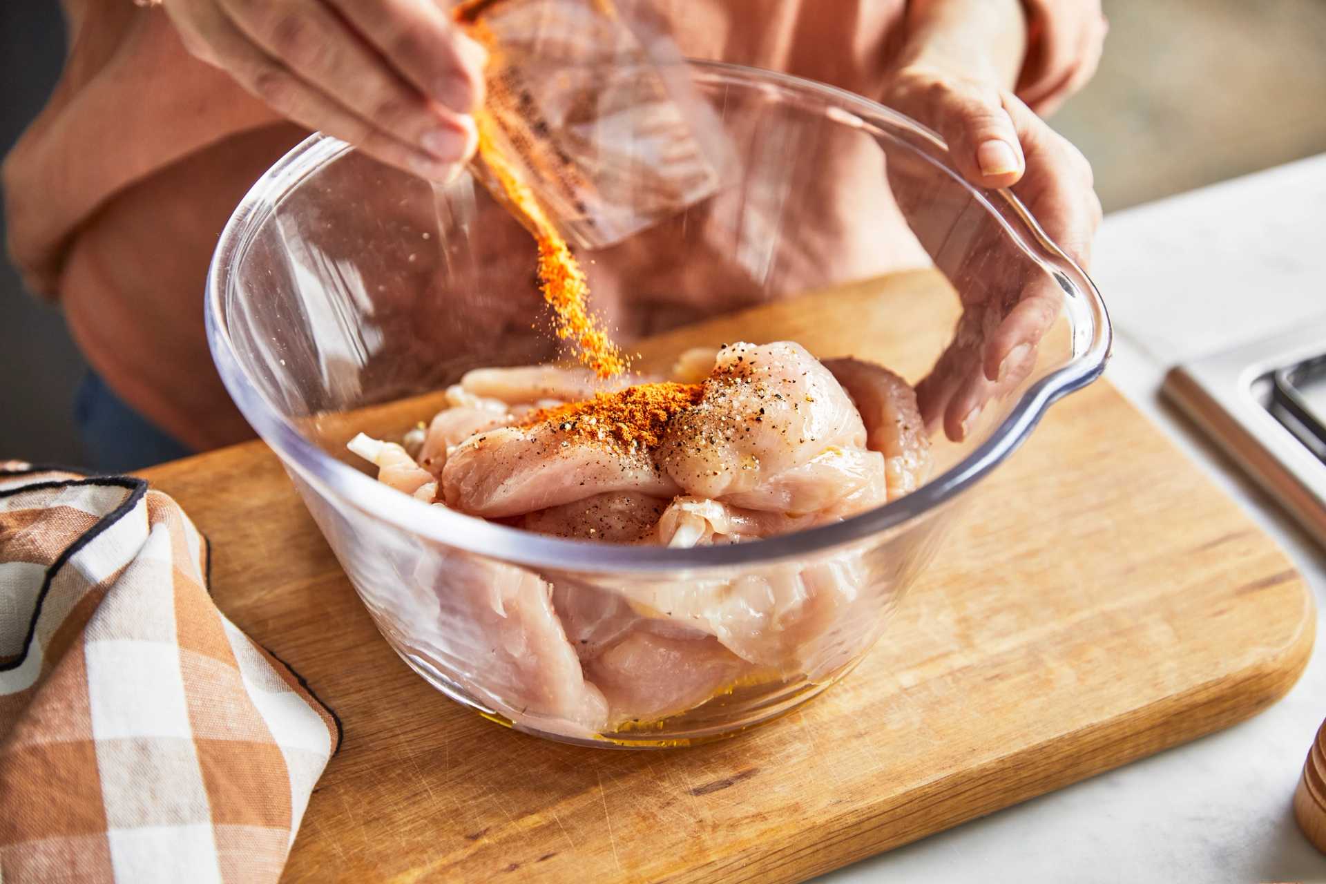 TexMex Chicken Wraps with Charred Corn and Coriander Salsa