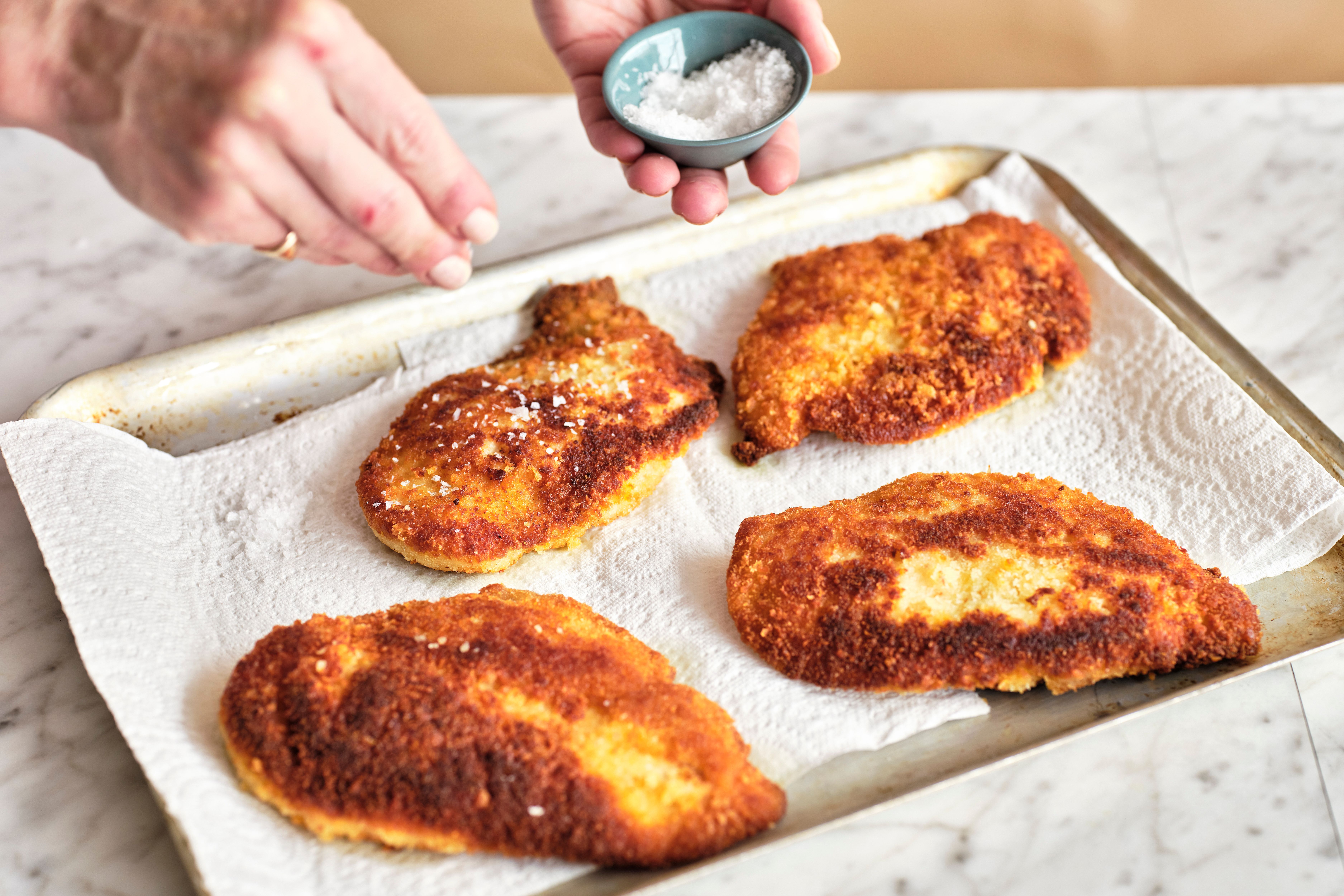 Fast Chicken Katsu with Sesame Slaw