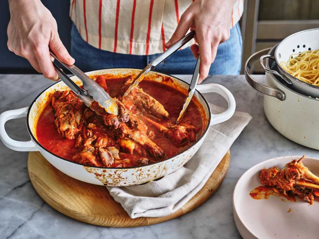 3Hour SlowCooked Italian Lamb Shank Ragu