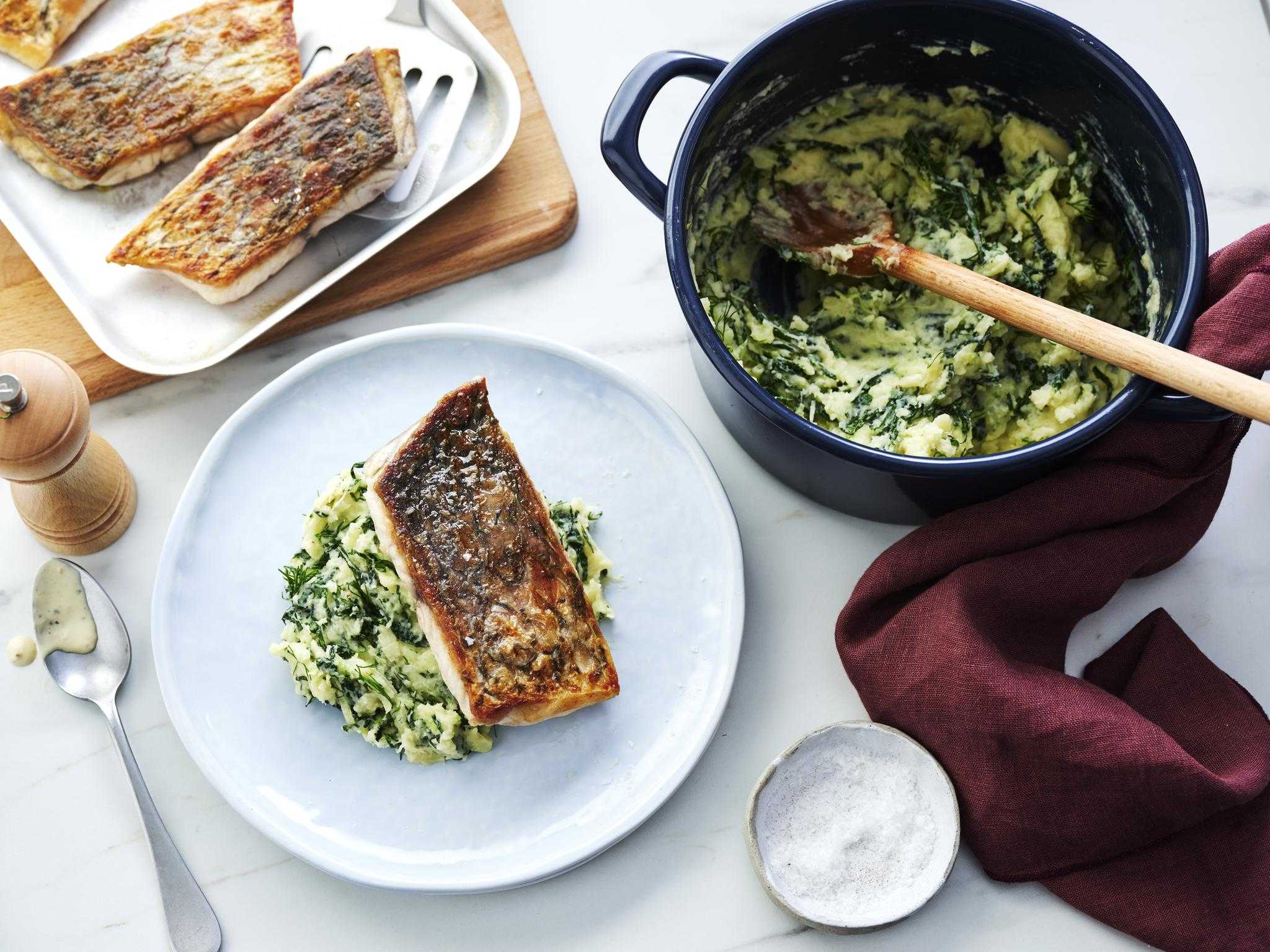 PanFried Barramundi with Lemon Butter Sauce