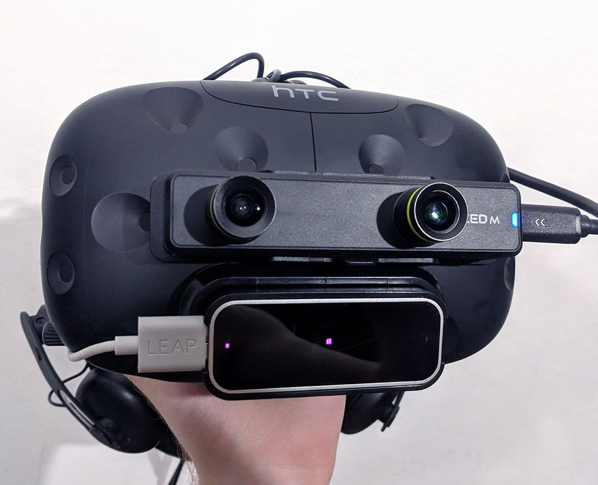 Using Leap Motion and ZED Mini for AR Hand Tracking | Stereolabs