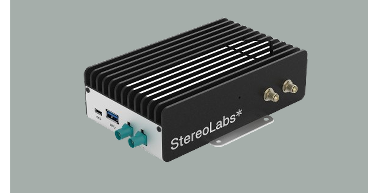 Stereolabs introduces ZED Box Mini: the most compact and