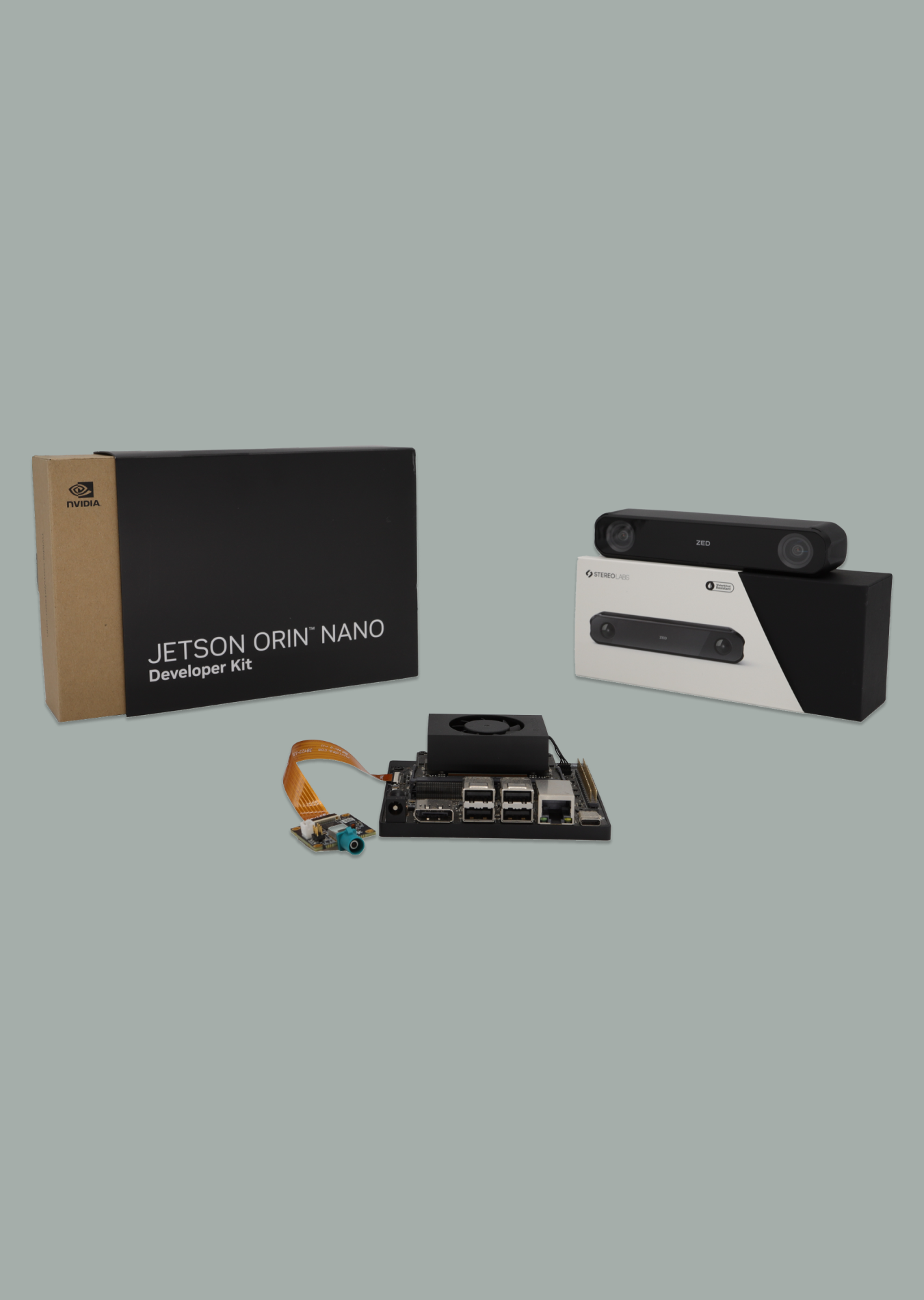 NVIDIA® Jetson Orin Nano Super with ZED X and ZED Link Mono