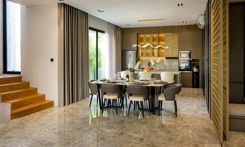 Open concept living space remodel in Broward County