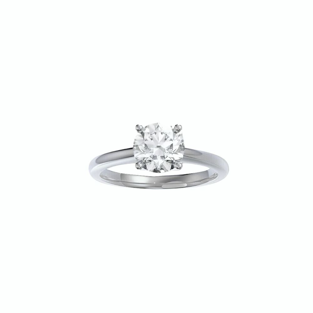 18K Gold Solitaire Diamond Ring 0.61 I VS1 · 0.61 ct, Round Brilliant, I colour, VS1 clarity · alternate angle, photographed at the Bedfordview viewing room