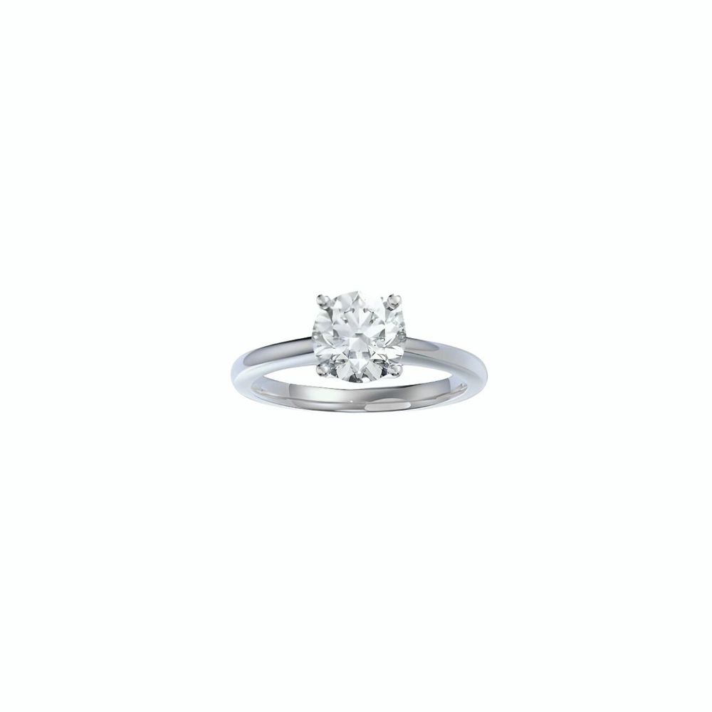18K Gold Solitaire Diamond Ring 0.50 J SI2 · 0.50 ct, Round Brilliant, J colour, SI2 clarity · alternate angle, photographed at the Bedfordview viewing room