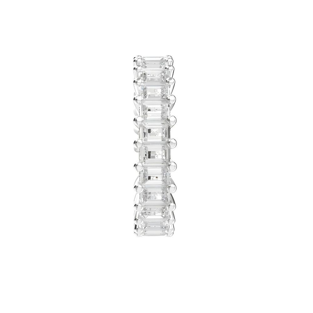 Full Baguette Eternity Ring, 4.74Ct, 18K White Gold · 4.74 ct, 18Kt White Gold
