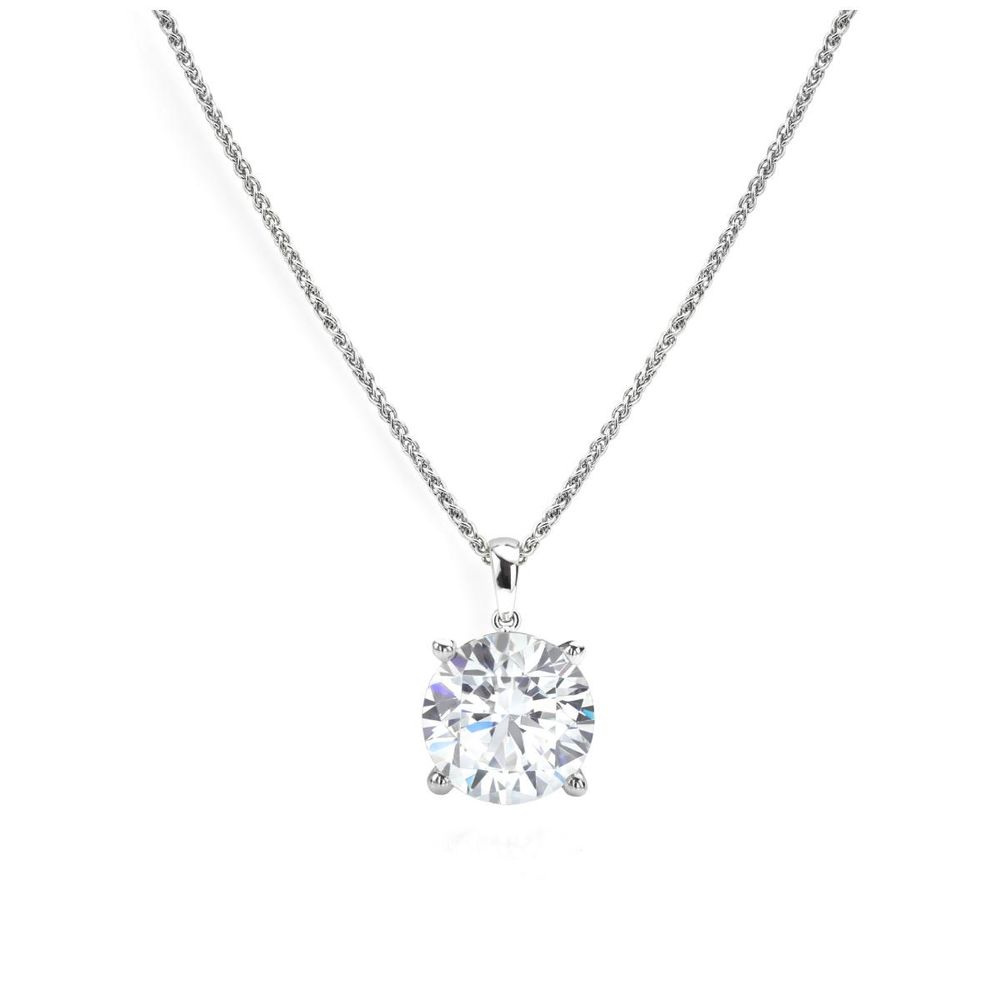 1.02Ct Diamond Pendant Necklace · 1.02 ct, Round Brilliant, J colour, SI1 clarity, GIA certified