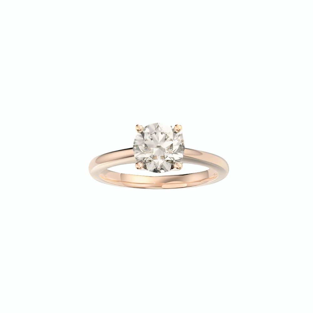 18K Gold Solitaire Diamond Ring 0.61 I VS1 · 0.61 ct, Round Brilliant, I colour, VS1 clarity