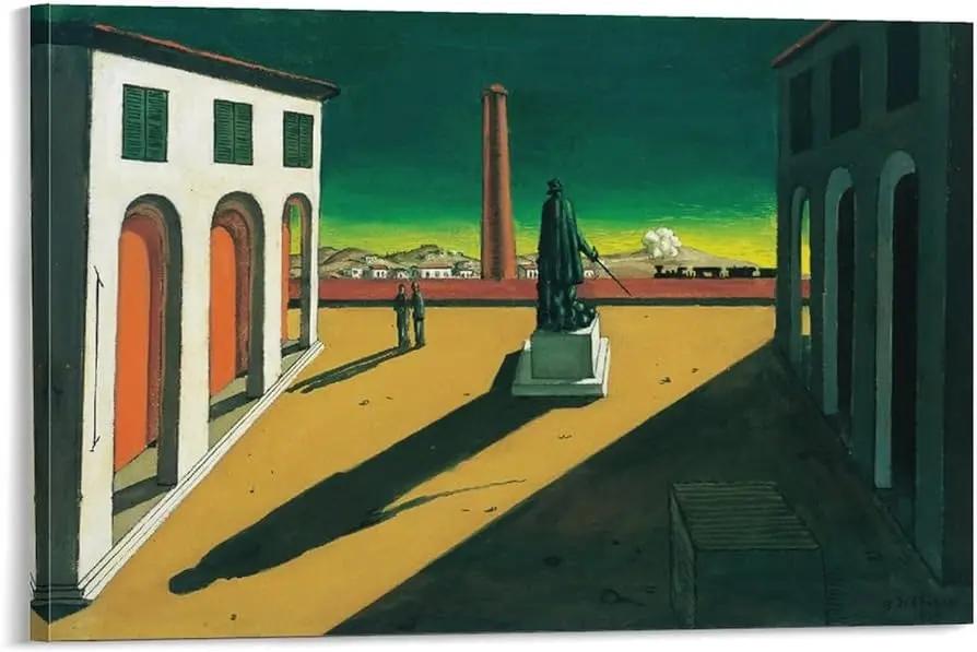Giorgio De Chirico - Plaza (Piazza) (1913.)