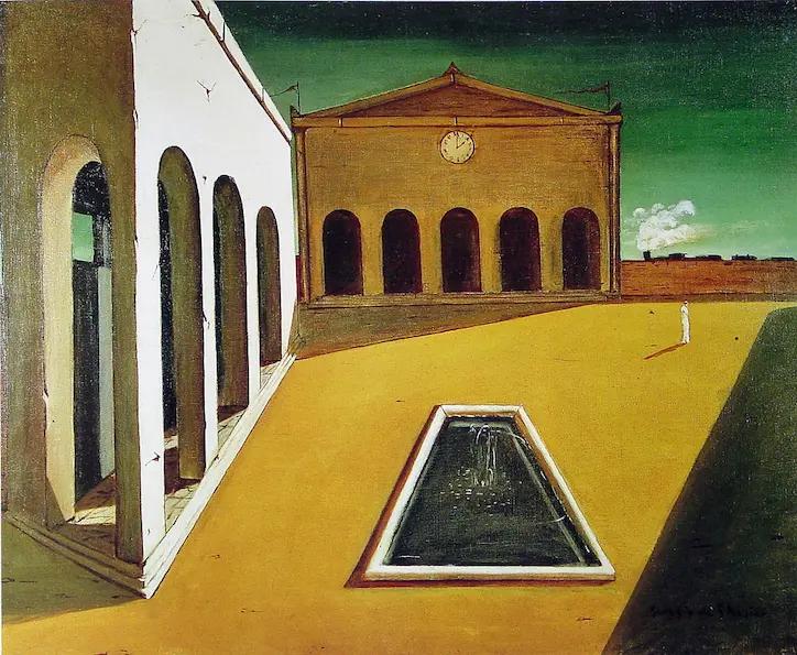 Giorgio De Chirico - Tajna i melankolija ulice, 1914.