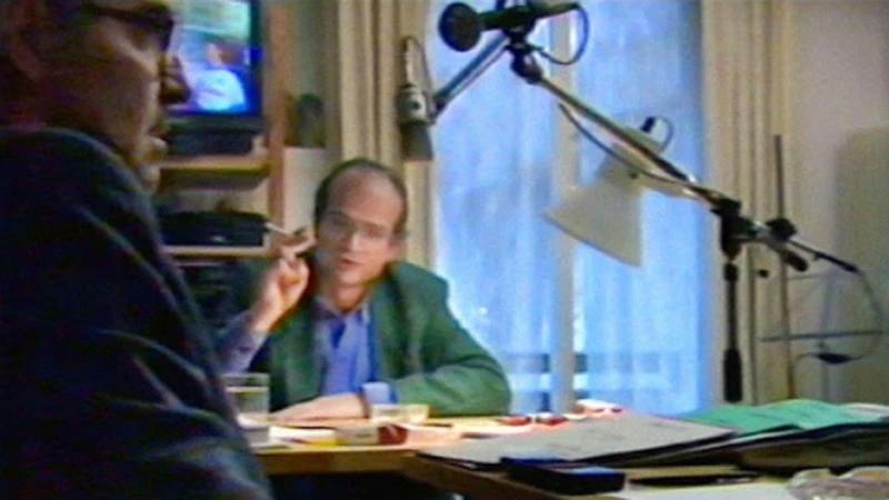 Jean Luc Godard i Serge Daney 1988.