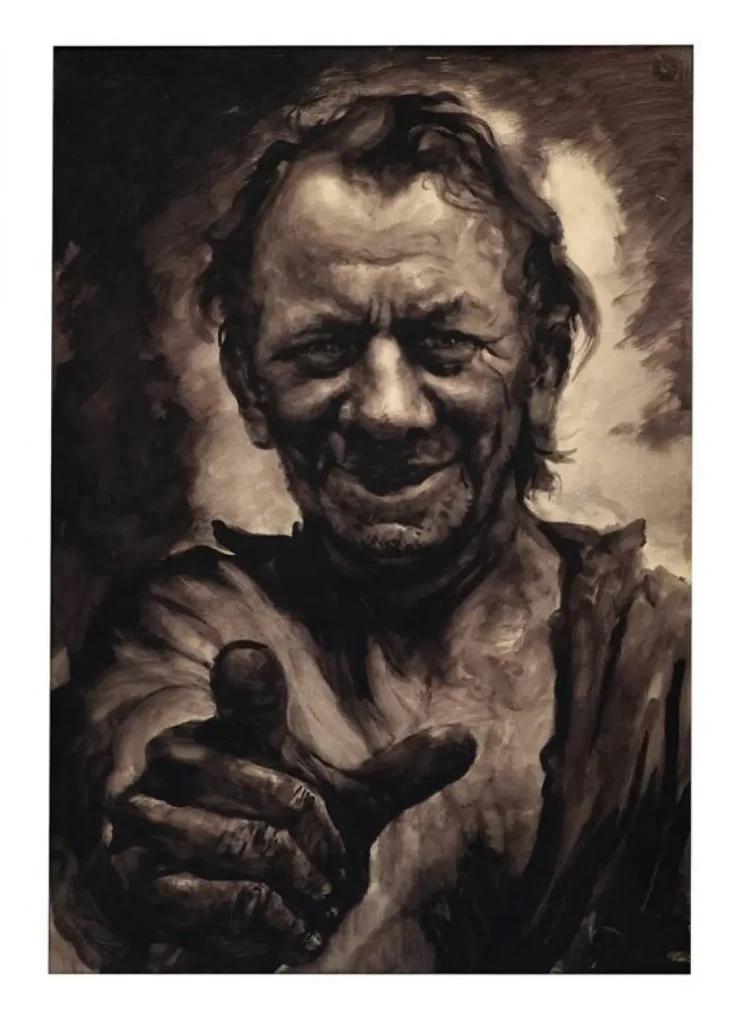 Andrija Maurović Autoportret