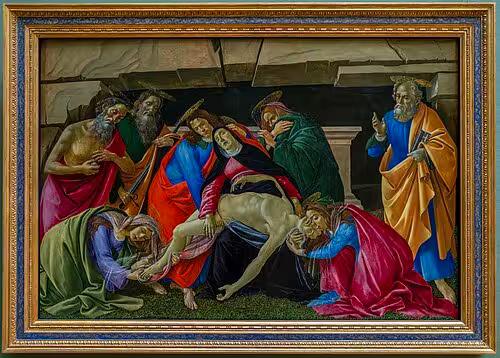 Botticelli – Oplakivanje Krista