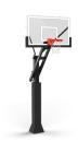 MegaSlam 60 in-ground adjustable basketball hoop