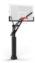 MegaSlam 72 in-ground adjustable basketball hoop