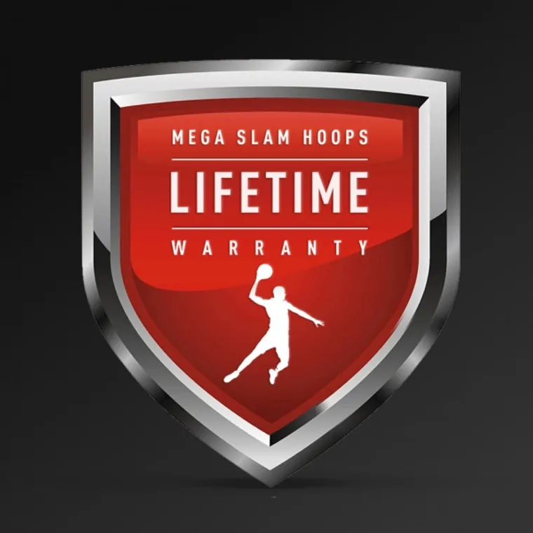 MegaSlam basketball hoop standing outdoors through the seasons