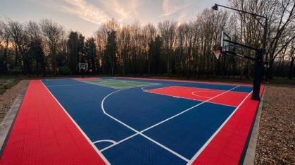 The Full-Size Court: Basketball, Badminton and Five-a-Side on One Pad