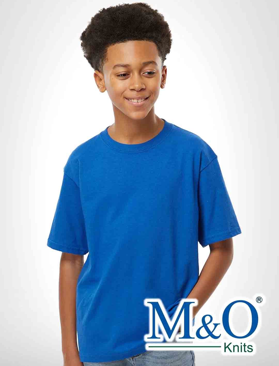 Custom M&O YOUTH Gold Soft Touch T-shirt 4850 | GetBold