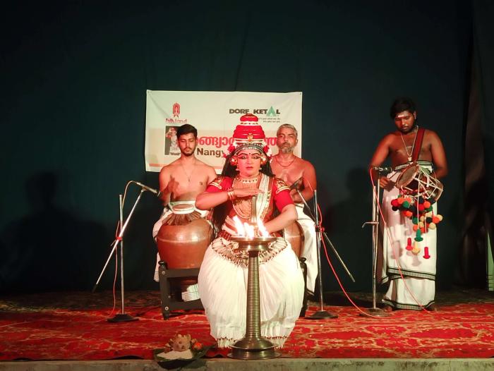 Grace in Tradition: Nangyarkoothu Illuminates Kotoor Temple