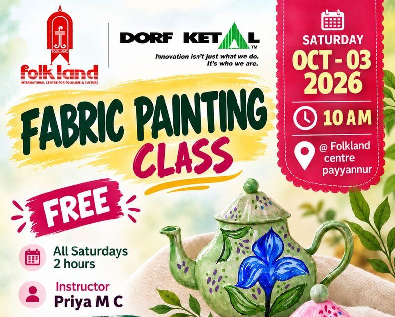 FABRIC PAINTING CALSS 