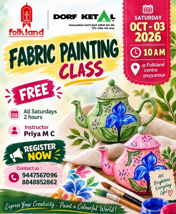 FABRIC PAINTING CALSS 