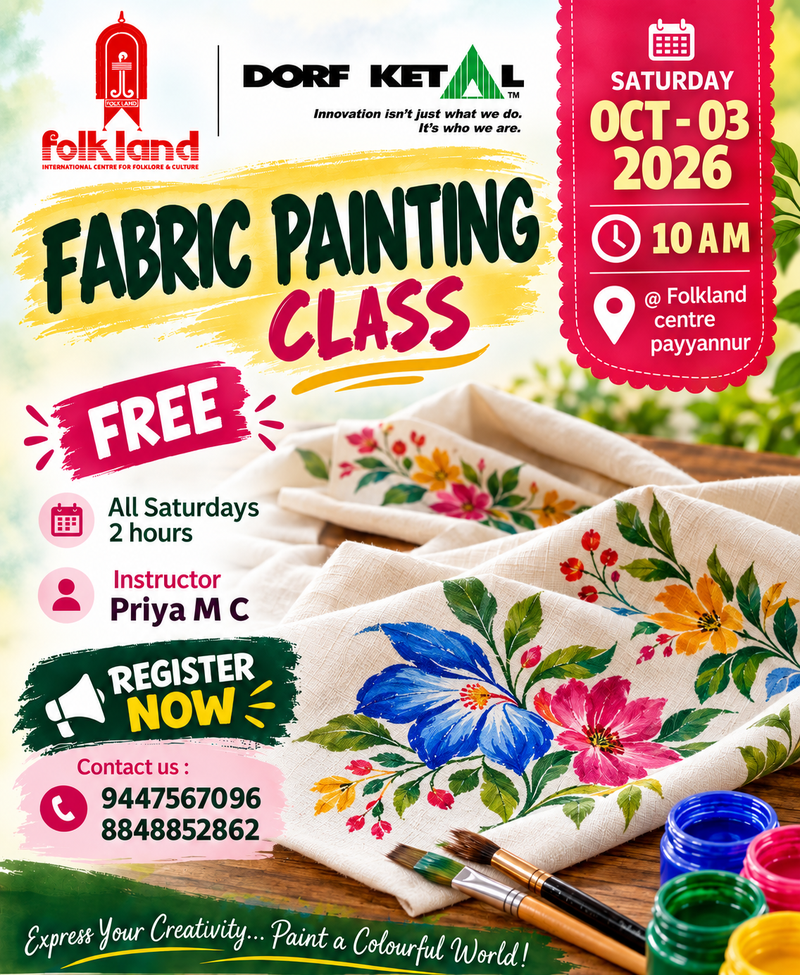 Fabric Painting Training Class