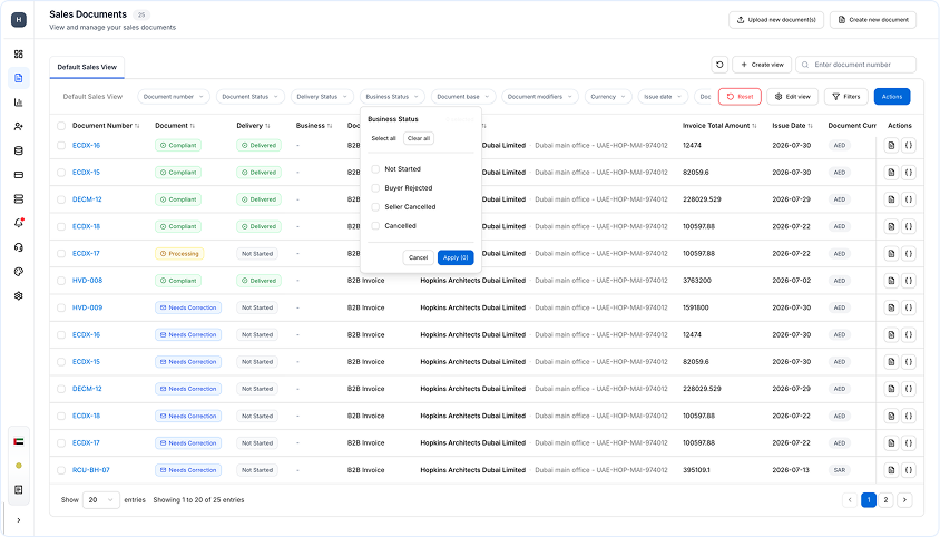 Enhanced Document Filters