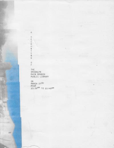 Recounting The Library