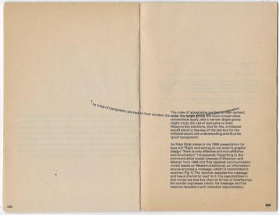 Claus Eggers Sørensen Essay on Type