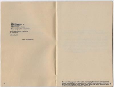 Claus Eggers Sørensen Essay on Type