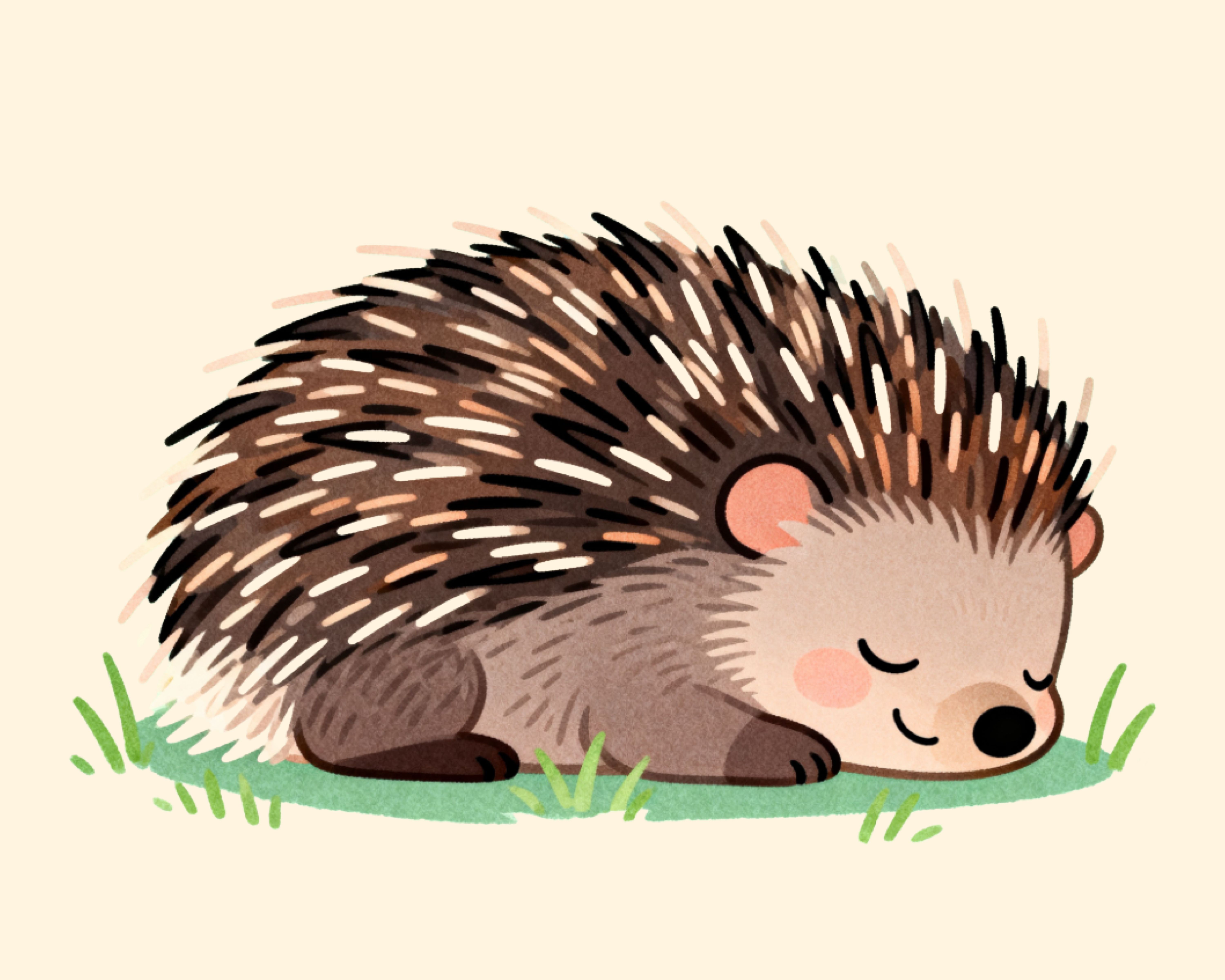 Sleepy Porcupine