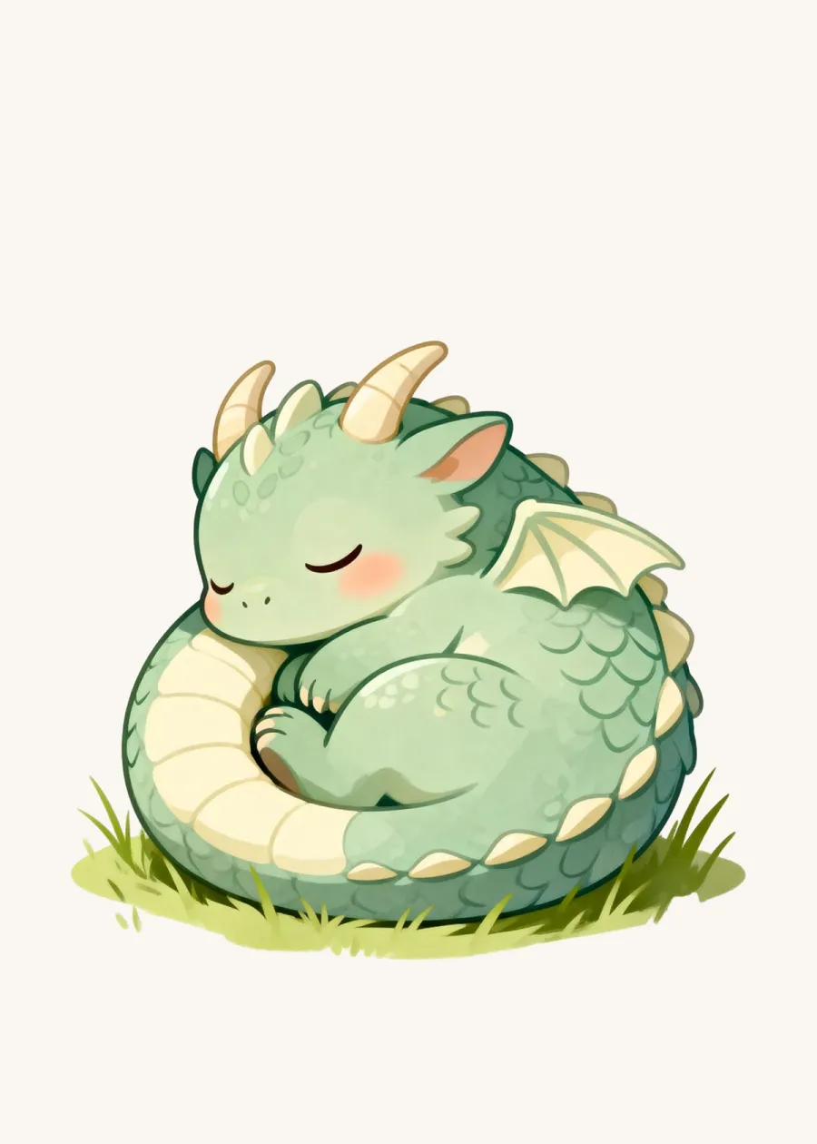 Sleeping Baby Dragon