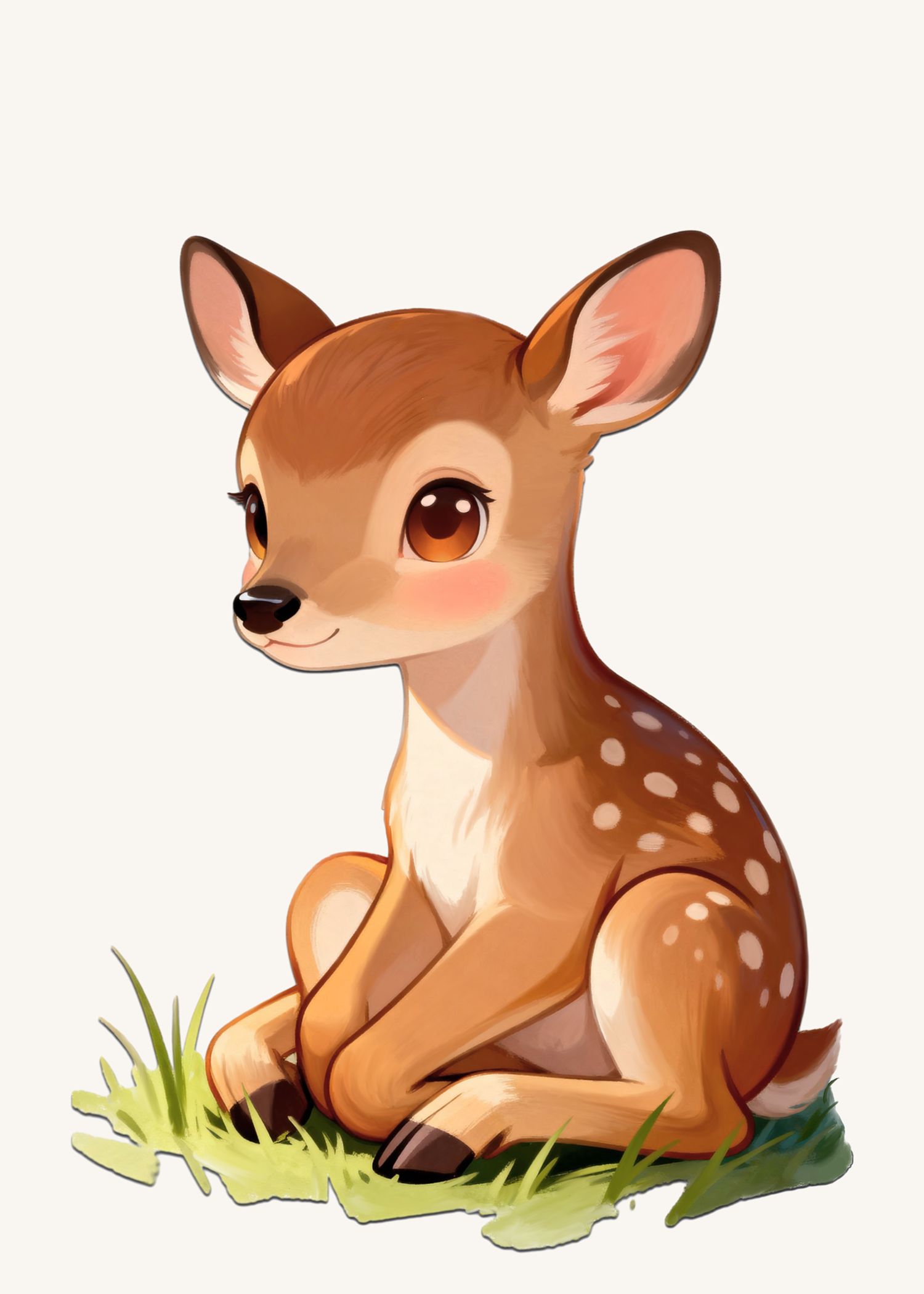 Resting Baby Deer