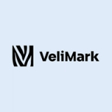 VeliMark logo with a black stylized 'M' icon.