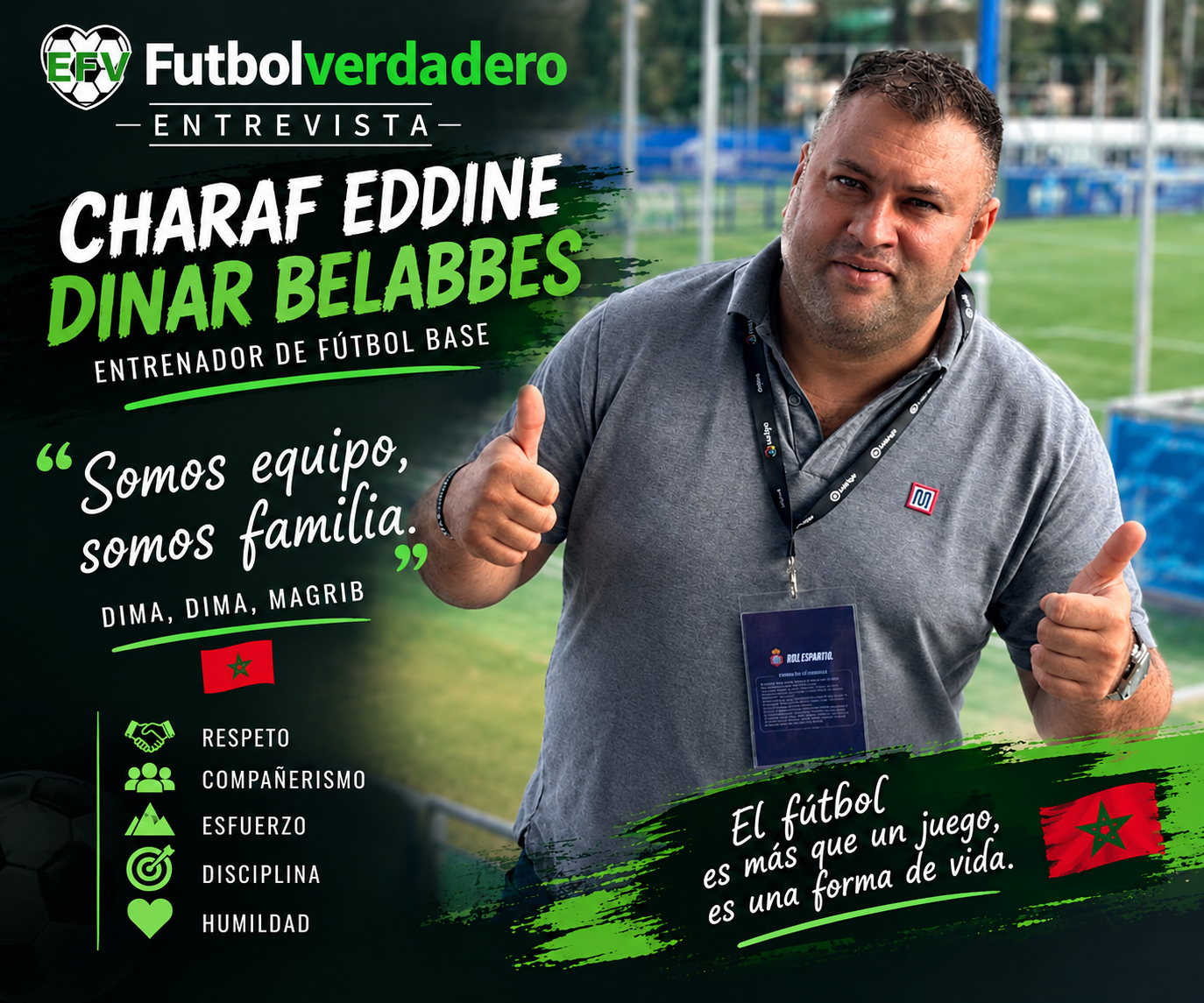 CHARAF EDDINE: "SOMOS EQUIPO, SOMOS FAMILIA"
