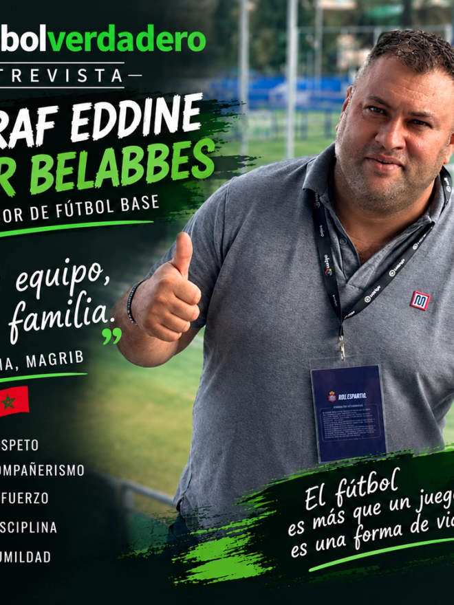CHARAF EDDINE: "SOMOS EQUIPO, SOMOS FAMILIA"